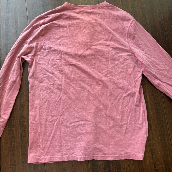 Red Knit Long Sleeve Shirt - Picture 4 of 4